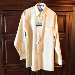 NWT Geoffrey Beene shirt 15 1/2 32-33